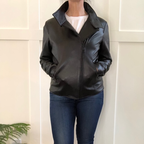 Mackage Jackets & Blazers - MACKAGE Sandy Leather Moto Jacket